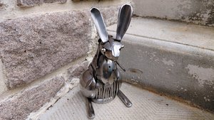 Large Sitting Hare (SOLD)
