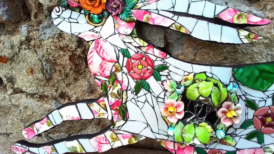 Large Rose Hare (SOLD)