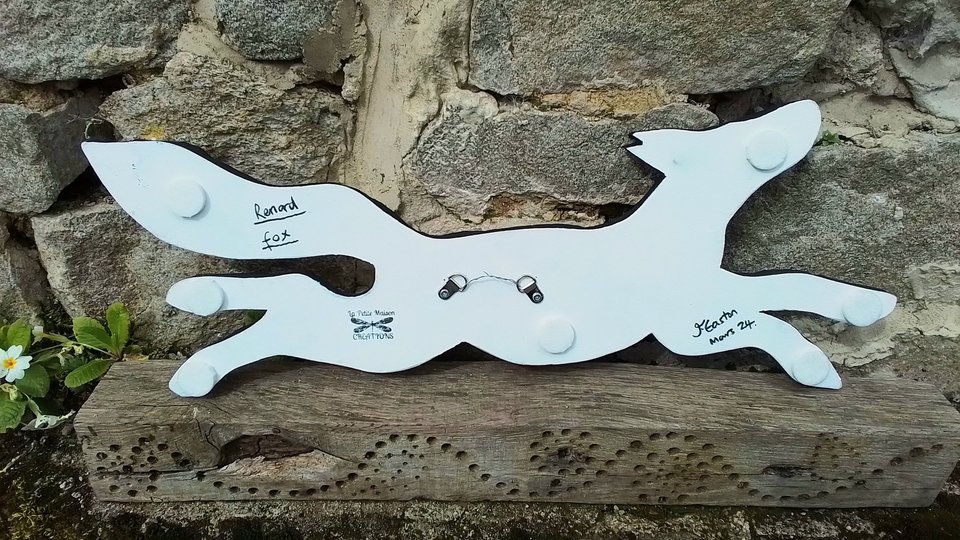 Medium Sunflower Running Fox (SOLD)