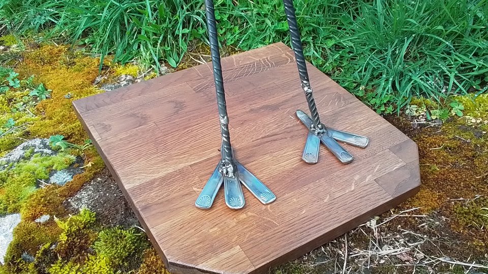 XL Heron (on wooden base) (SOLD)