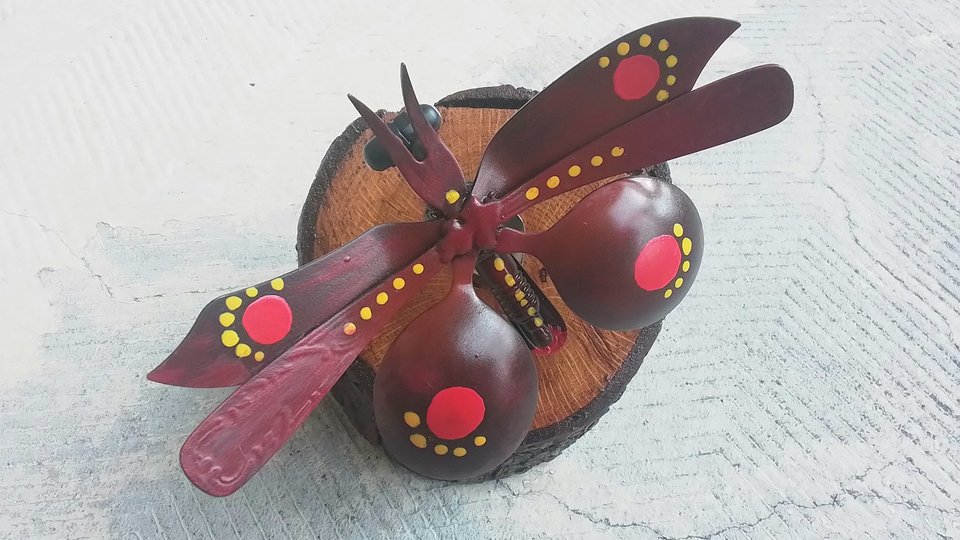 Red Butterfly Nature Log 