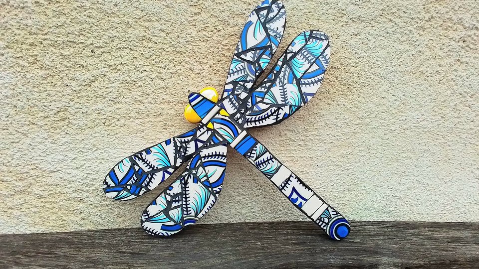 Blue Dragonfly (SOLD)