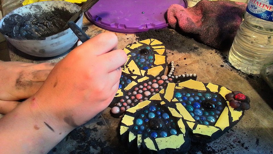 Grouting Session (morning or afternoon)  (2 hours)