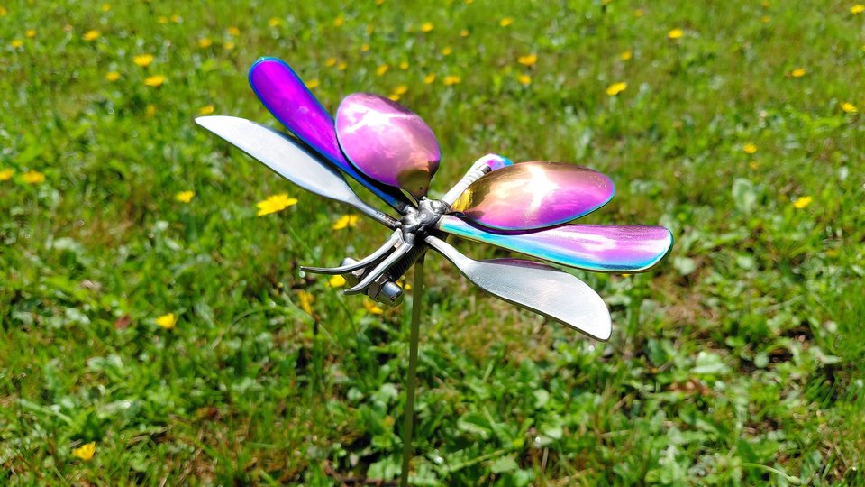 Rainbow Butterflies on Short Rods (LIMITED EDITION)