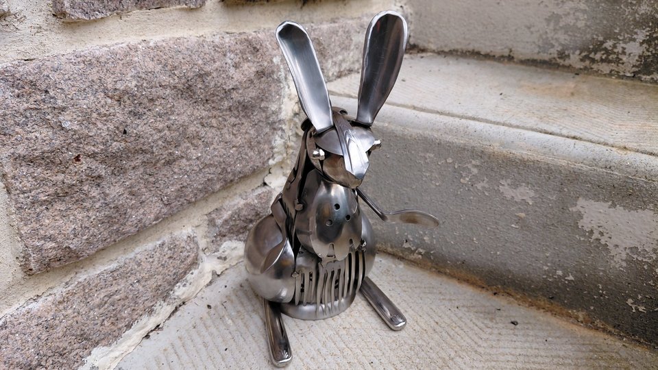 Large Sitting Hare (SOLD)