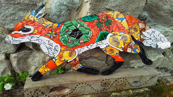 Large Sunflower Forest Fox (SOLD)