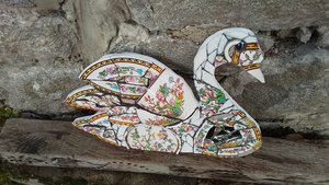 Large Tree of Life Chinese Garden Swan (added scene)