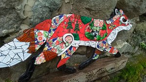 Large Pheasant Forest Fox (SOLD)