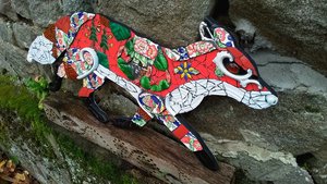 Large Pheasant Forest Fox (SOLD)