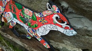 Large Pheasant Forest Fox (SOLD)