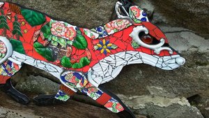 Large Pheasant Forest Fox (SOLD)