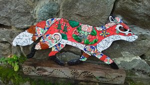 Large Pheasant Forest Fox (SOLD)