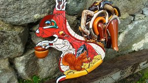 Large Red Squirrel 