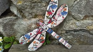 Vintage Wildflower Dragonfly (SOLD)