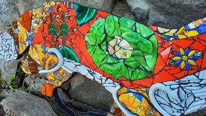 Large Sunflower Forest Fox (SOLD)