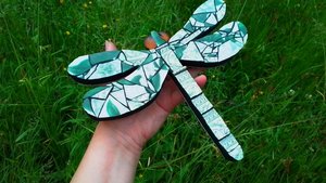 Green Roses Dragonfly (SOLD)