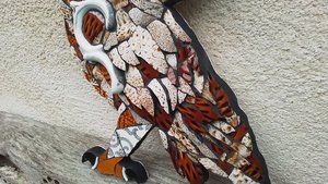 Large Tawny Owl (golden moon) (SOLD)