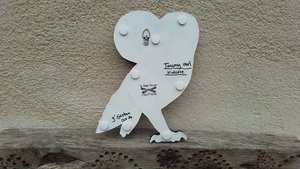 Large Tawny Owl (golden moon) (SOLD)