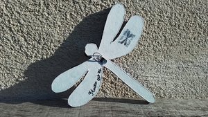 Chinese Flowers Dragonfly (SOLD) 