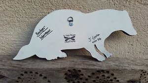 Medium Red & Brown Badger 