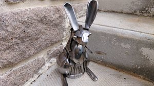 Large Sitting Hare 