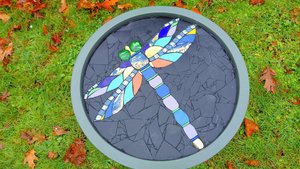 Dragonfly Folding Tray Table (SOLD)