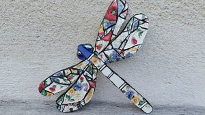 Wild Flowers Dragonfly