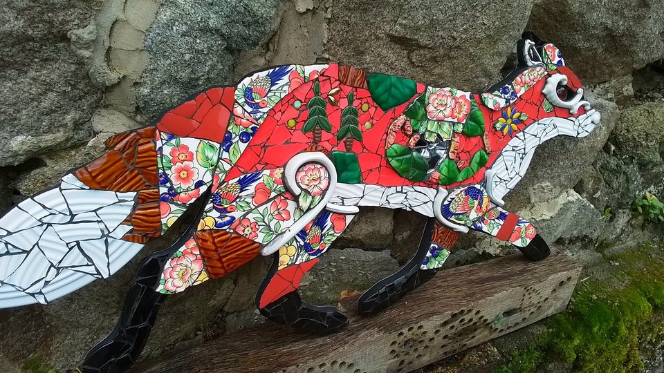 Large Pheasant Forest Fox (SOLD)