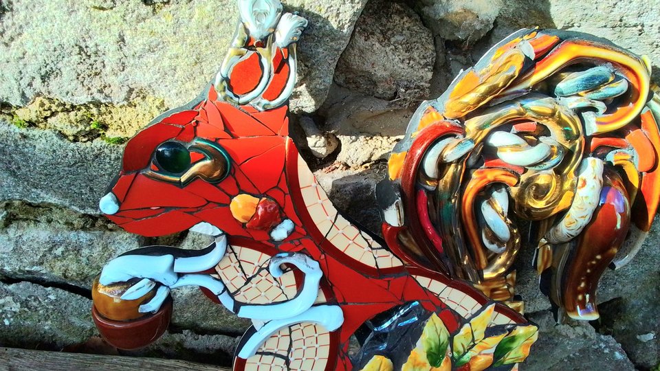 Large Red Squirrel (SOLD)