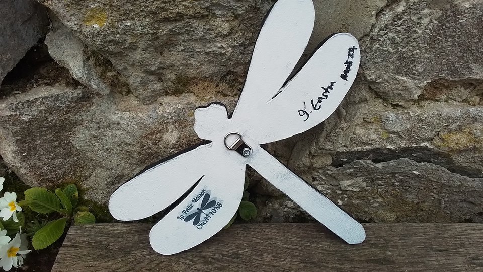 Vintage Wildflower Dragonfly (SOLD)