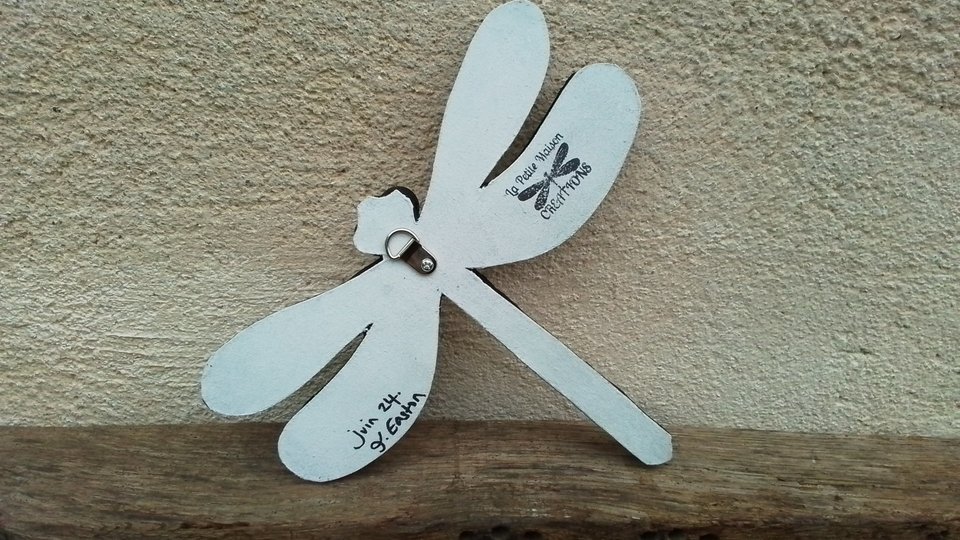 Green Roses Dragonfly (SOLD)
