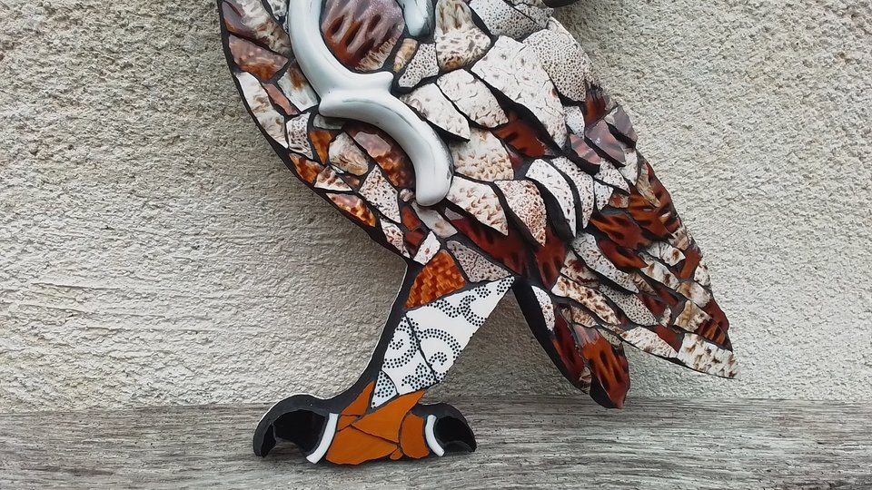 Large Tawny Owl (golden moon) (SOLD)