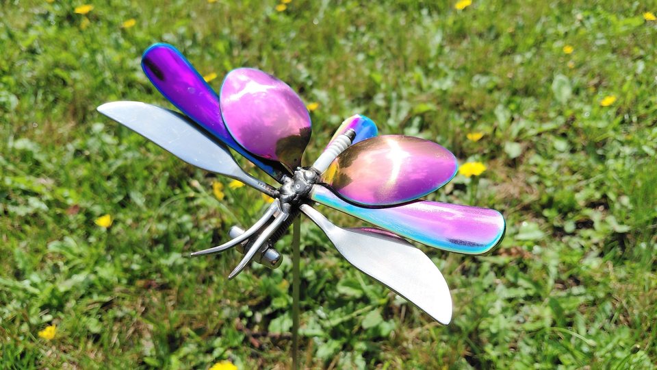 Rainbow Butterflies on Short Rods (LIMITED EDITION)