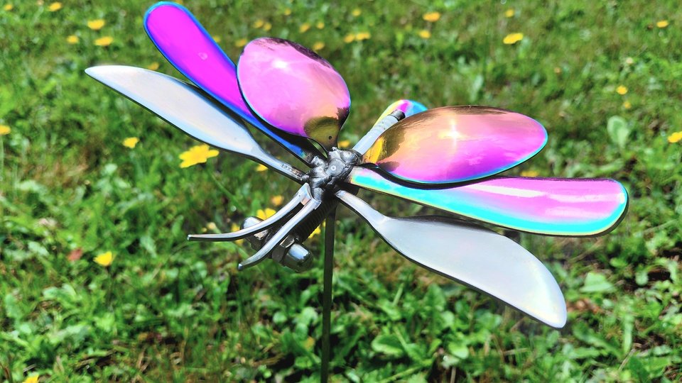 Rainbow Butterflies on Short Rods (LIMITED EDITION)