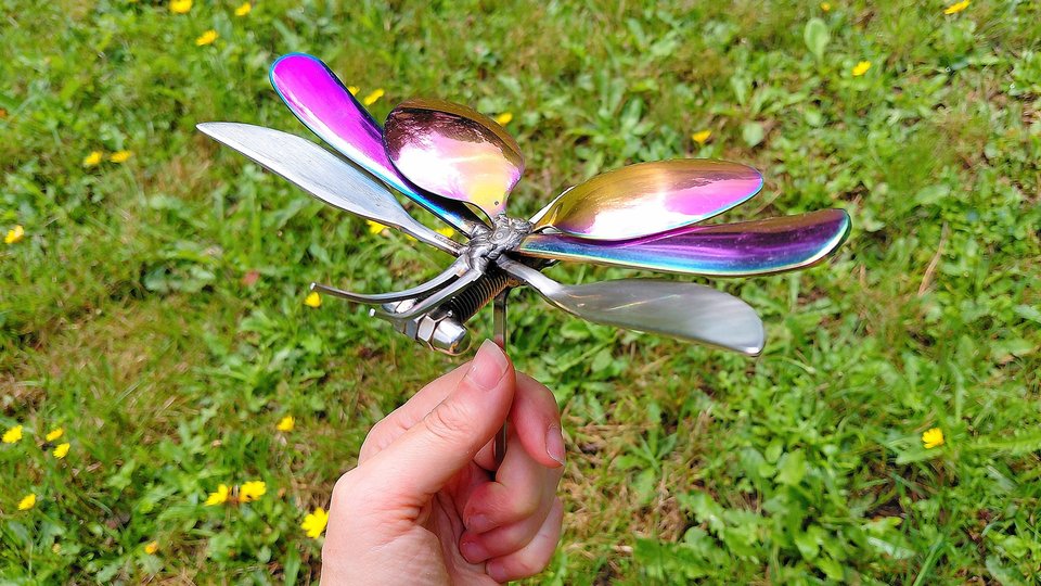 Rainbow Butterflies on Short Rods (LIMITED EDITION)