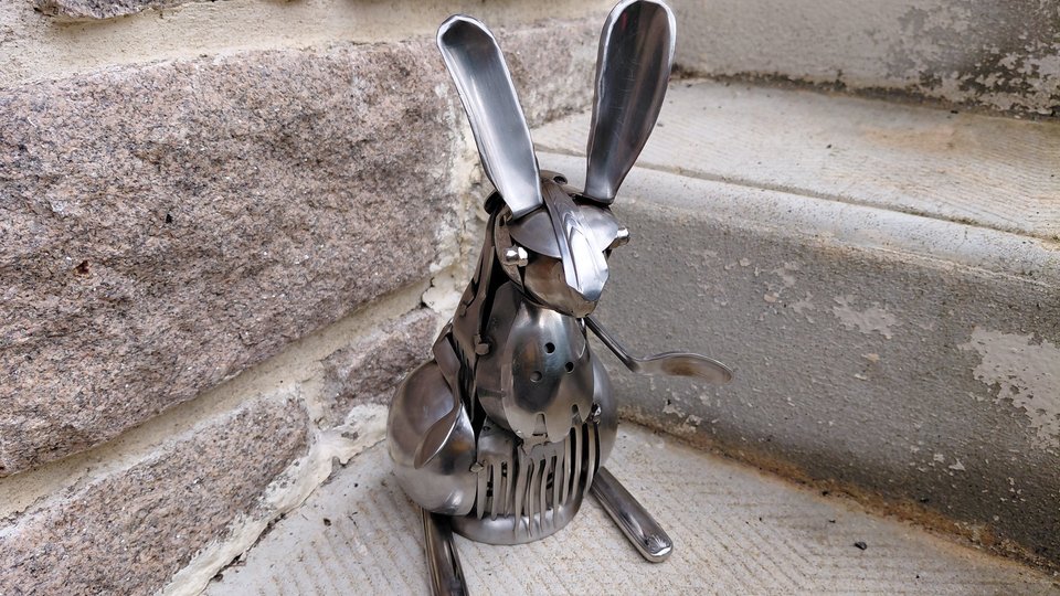 Large Sitting Hare 