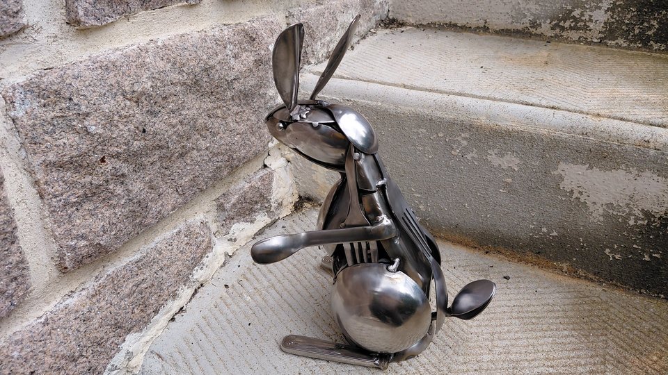 Large Sitting Hare 