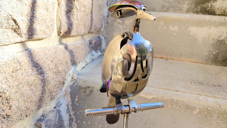 Rainbow Kingfisher (on wood)