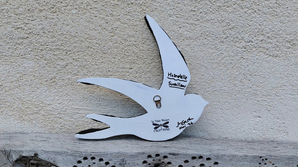 Large Summer Swallow (bird pattern) (left facing) 