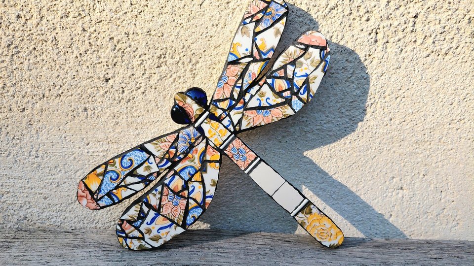 Gypsy Flowers Dragonfly 