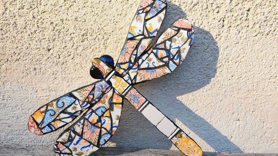 Gypsy Flowers Dragonfly 