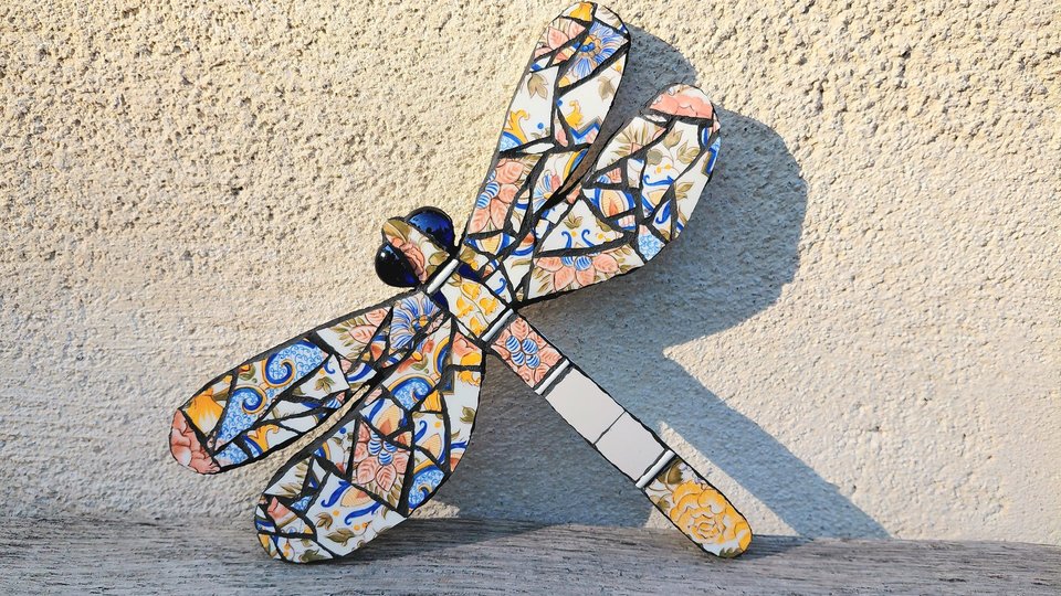 Gypsy Flowers Dragonfly 