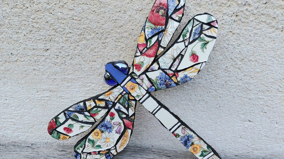 Wild Flowers Dragonfly