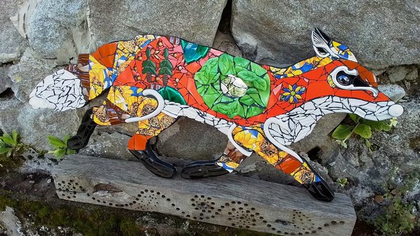 Large Sunflower Forest Fox (SOLD)