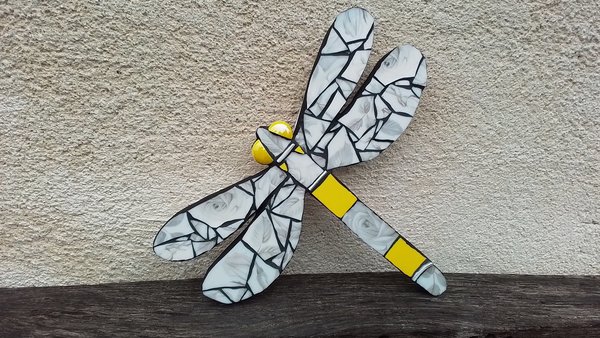 Silver Rose Dragonfly 
