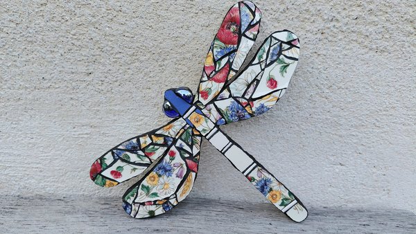 Wild Flowers Dragonfly (SOLD)